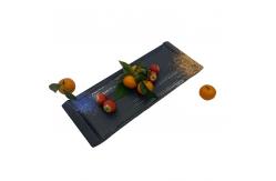 China Unique Melamine Dinner Plates Restaurant Rectangle Anti Scratch supplier