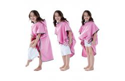 China SGS Surf Hooded Microfiber Poncho Towel For Adult Womens Beach supplier