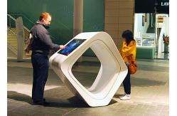 China Full HD Interactive Touch Screen Kiosk / Multi Touch Screen Kiosk For Wayfinding supplier