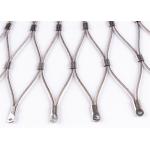 1.5mm-8mm Cable Diameter Stainless Steel Wire Rope Mesh For Sports Activities for sale