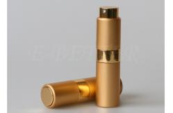 China Luxury Small Twist And Spritz Atomiser Cosmetics Aluminum Perfume Bottle supplier