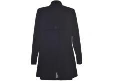 China Elegant Ladies Stylish Coats , Warm Asymmetrical Hem Coat Autumn Winter supplier