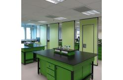 China Commercial Folding Door Movable Sound Proof Office Partition Walls Melamine Surface supplier