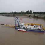 10 Inch Jet Suction Dredger With 1400 Cbm Per Hour Water Flow For Sand Mining for sale