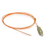 Simplex Duplex Fiber Optical Pigtail ST FC LC SC APC UPC OM1 OM2 1m for sale
