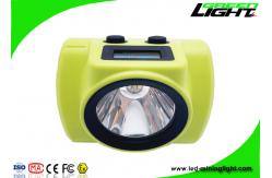 China IP68 Waterproof Mining Hard Hat Led Lights With Silicone All In Molding Button supplier