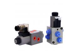 China On Off Solenoid Control Valve 6 way 2 position Hydraulic Electric Valve supplier