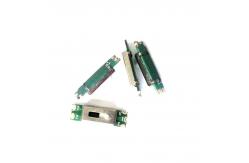 China 0.3A Slide Power Switch 4P8T ISO Panel Mount Slide Switch Headset Earphone supplier