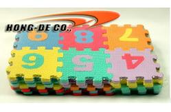 China customized 10mm Alphabet & Numbers Foam Puzzle Mat supplier