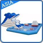 Removable Inflatables Water Park , Water Toys Space , Inflatable Playground