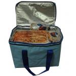 Reusable polyester cooler bag for frozen seafood for sale