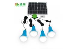 China 30W Solar Panel Energy System 5200mAh Home Lighting System With 4PCS LED Lamps supplier
