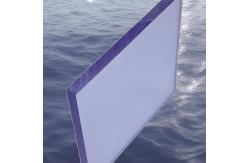 China 10mm Clear UV Protected Polycarbonate Solid Sheets For Custom Cutting supplier