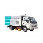 Foton 7.36t 85 Horsepower Engine Road Sweeping Truck for Sweeping Stone Cinder Cement Block, Small Brick, Soil Block, Mud for sale