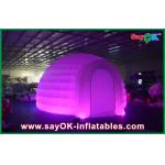 Inflatable Igloo Tent Advertising Dome Inflatable Air Tent , Led Light Inflatable Lawn Tent for sale