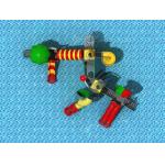 Security Playground Water Slide Kids LLEPE Outdoor Water Slide Environment Friendly