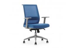 China Adjustable Swivel Mesh Office Chairs , Meeting Room Sliding High Back Executive Chairs supplier