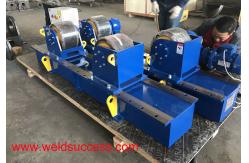China Bolt Adjustment 60T Pipe Welding Rotator,Pipe Rotator With PU Wheels supplier