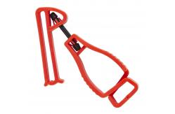 China Custom Plastic Glove Clip Lime  Polyoxymethylene Interlock Belt Clip supplier