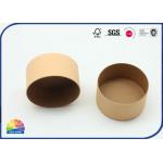 Matte Varnishing Kraft Paper Tube No Printed No Logo Eco Friendly for sale
