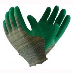 Elastic Latex Work Gloves , Latex Palm Coated Gloves Customized Color for sale