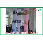 2m Party Advertsing Inflatable LED Column Pillar Inflatable Lighting Decoration