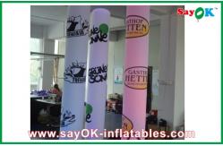 China 2m Party Advertsing Inflatable LED Column Pillar Inflatable Lighting Decoration supplier