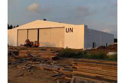 China Customized Steel Structure Hangar For Specific Wind Pressure And Snow Load supplier