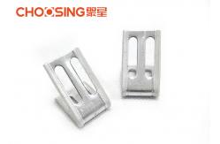 China U Shape Metal Spring Clips Heavy Steel Construction With Plastic Covered supplier
