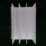                  Fire Resistant Flame Retardant Plastic Modular Conveyor Belt for Box Transfer             