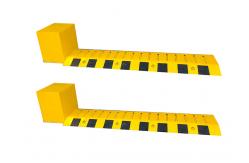 China 6m Length 80 tons A3 Steel Waterproof Tyre Killer Remote Control supplier
