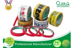 China Custom Water Based Acrylic Printed Packing Tape For Master Carton Packing supplier