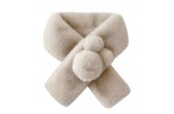 China 50cm Lovely Warm Student Plush Scarf supplier