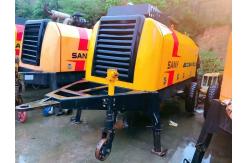 China 6735×2125×2200mm Refurbished Concrete Trailer Pump 50-90m3/h Max Output supplier