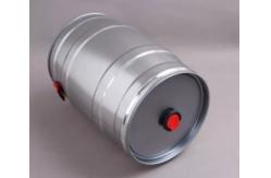 China Homebrew Round Metal Beer Can 5L With Valve And Tape 0.23mm Thickness supplier