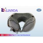 Memory Foam Neck Support With Removable Velour Cover And Hide Zipper