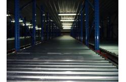 China Steel Warehouse Gravity Racking Custom Industrial Storage Shelves Racks supplier