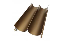 China Convex Aluminum Cladding Panels T3 Anodized Powder Coating supplier