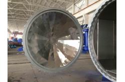 China Horizontal High Pressure Composite Autoclave Pressure Vessel Of Aircraft Making supplier
