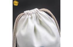 China Eco Packaging Solutions Sustainable Bamboo Fabric Drawstring Dust Bag supplier
