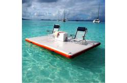 China 4 Person Leisure Floating Dock 2.9m Inflatable Water Platform supplier