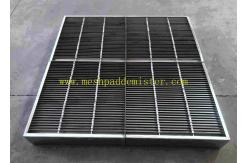 China Rectangle Ss316l Chevron Mist Eliminator Custom Design And Fabrication supplier