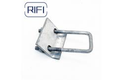 China 41mm GI Pre Galvnaized  Strut Channel And Fittings Thickness 14 Gauge supplier