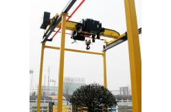 China Single Beam European Style Travelling Bridge Crane Remote Control supplier