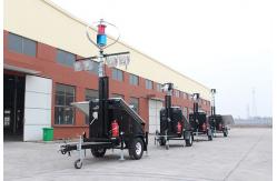 China Wind and Solar Hybrid Energy Surveillance Lighting Mobile Trailer supplier