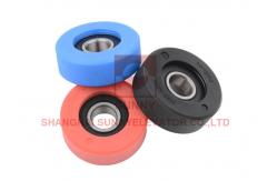 China 70x25mm Elevator Spare Parts Nylon Handrail Chain Escalator Step supplier
