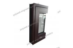 China Aluminum Sliding Glass Heat Insulation Profile Window Thermal Broken Bridge Structure Profile supplier