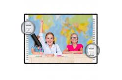 China Nano Ceramic 82 Inch Interactive Digital Whiteboard Infrared Touch Whiteboard customize supplier