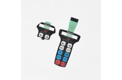 China Customized Push Button Membrane Switch LED Lighted IP67 Water Resistant supplier