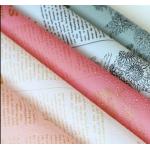 60cm*60cm Personalized Flower Wrapping Paper with Fashion Flower Letter Print